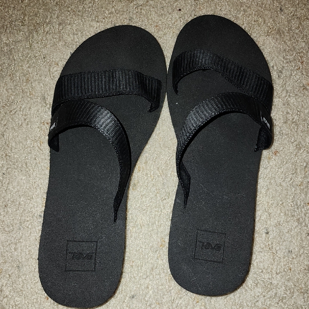 Teva Black Flip-Flops